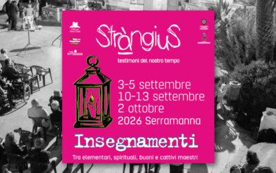 Stràngius 2026: “Insegnamenti” al centro della IX edizione del Festival Internazionale
